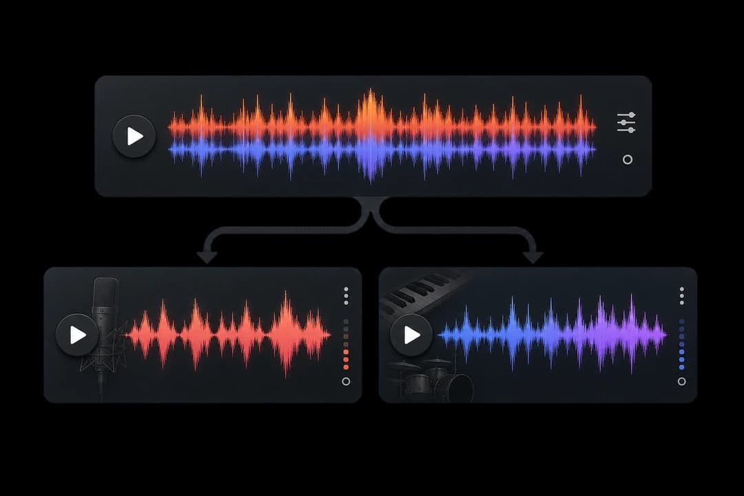 人声伴奏分离